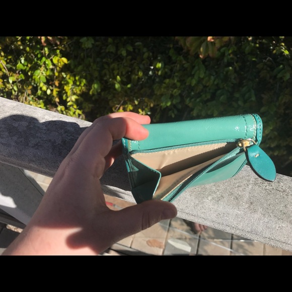 Coach Turquoise Wallet - Picture 3 of 8